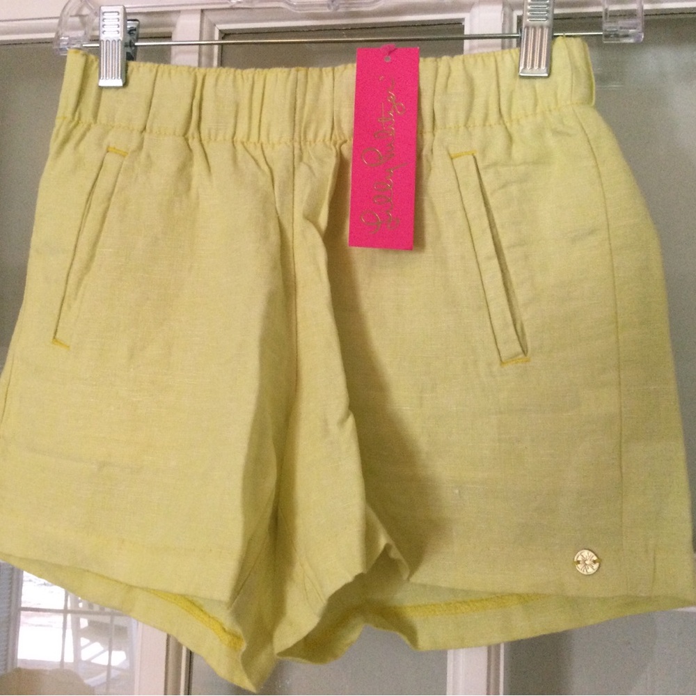 Lilly Pulitzer linen shorts